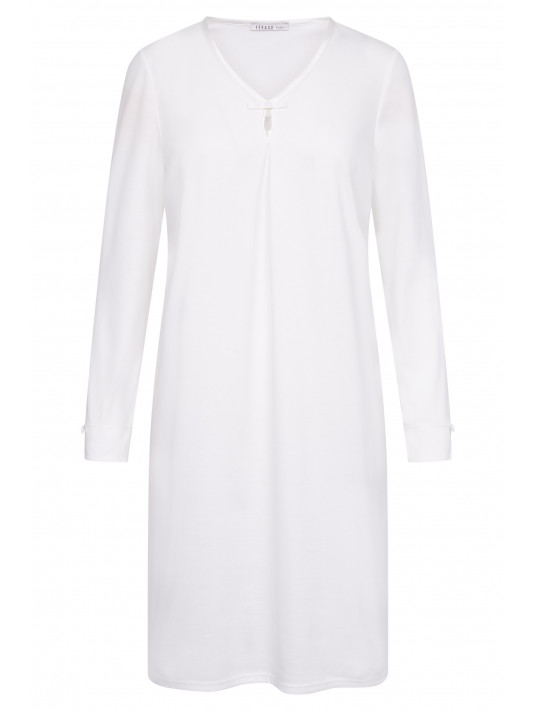 FERAUD White long-sleeved nightgown