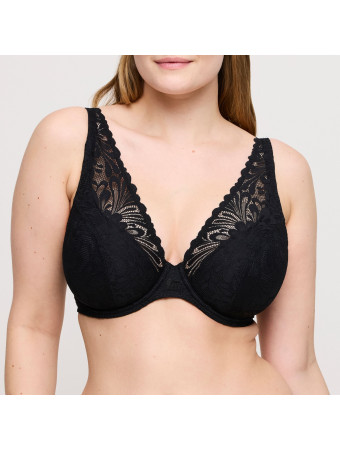PRIMA DONNA Soutien-gorge plongeant noir RUPI