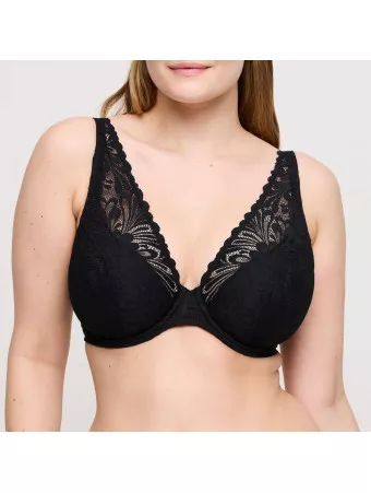 PRIMA DONNA Soutien-gorge plongeant noir RUPI