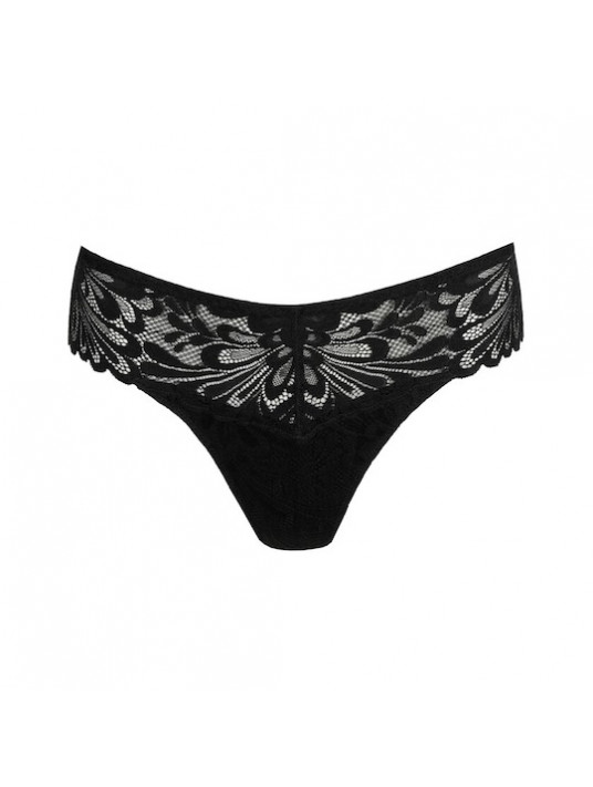 Twist prima donna String noir RUPI