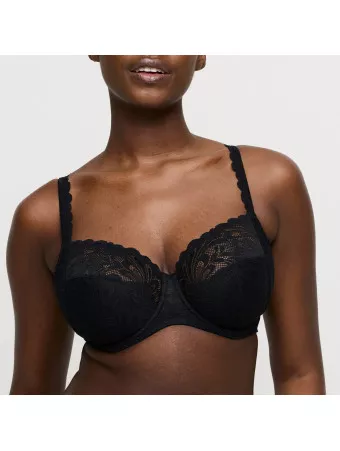 Twist Underwired bra Black RUPI