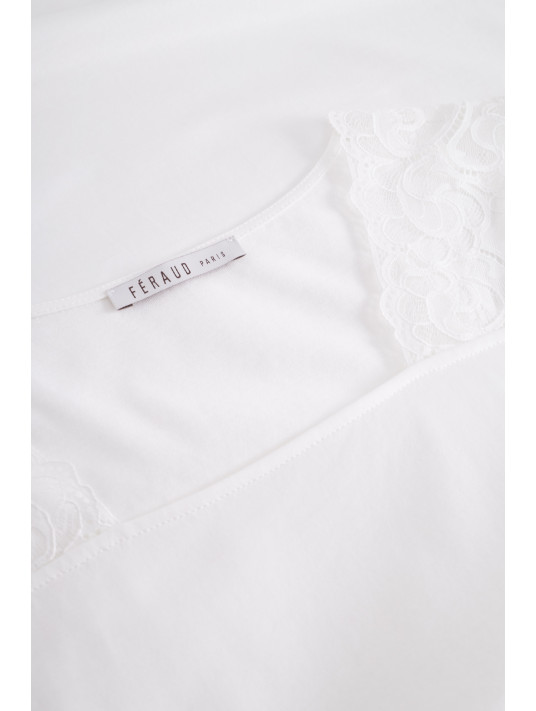 FÉRAUD Chemise de nuit manches longues COTON