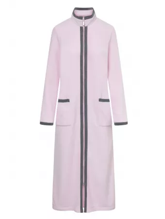 Feraud Dressing gown Zip pink FLEECE