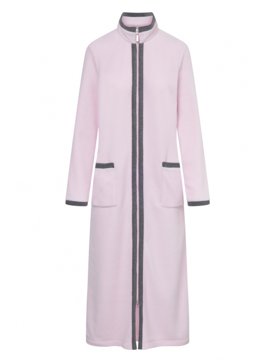 Robe de chambre Zip rose POLAIRE