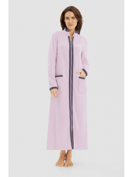 feraud Robe de chambre Zip rose POLAIRE