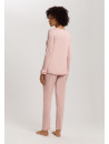 HANRO Pink long-sleeved pyjamas CLAIRE
