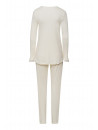 HANRO Pyjama manches longues ivoire CLAIRE