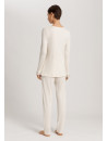 HANRO Ivory long-sleeved pyjamas CLAIRE