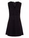 Hanro black lace Nightgown MOMENTS
