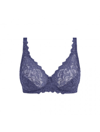 WACOAL Non wired bra blue EGLANTINE