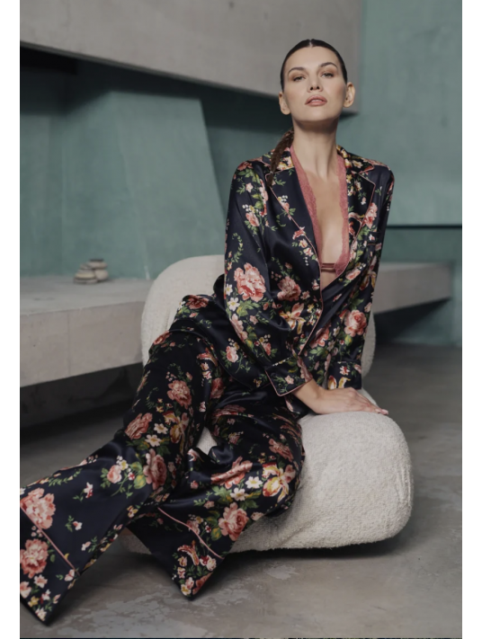 MARJOLAINE Pyjama en satin BERNADETTE