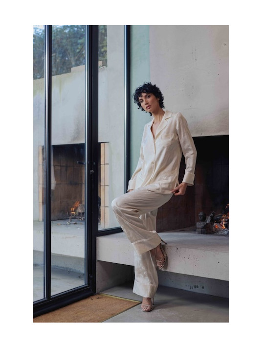 MARJOLAINE Satin pyjamas BEATRICE