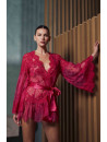 MARJOLAINE Pink lace kimono BROOKE