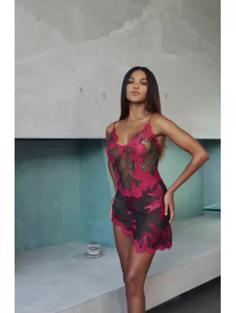 MARJOLAINE Combinette sexy asymétrique BARBARA