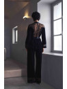 MARJOLAINE Black velvet pyjamas BILLIE