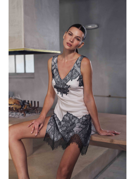 MARJOLAINE Satin dress BILLIE