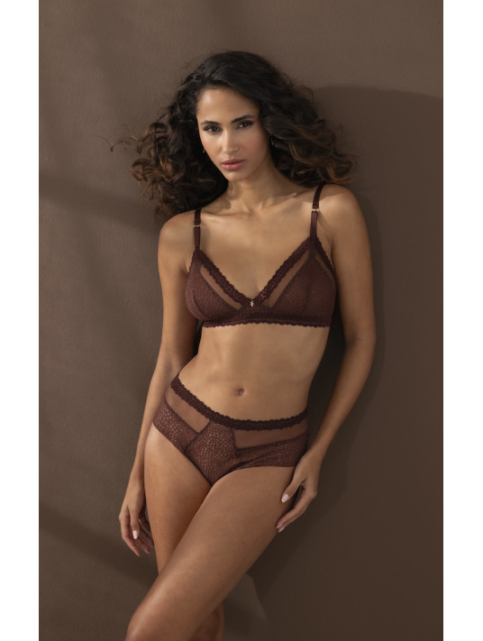 Antigel Soutien-gorge sans armatures cappuccino EXQUISE EN DENTELLE