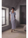 MARJOLAINE Long silk nightdress BRANDA