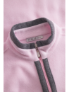 Long sleeved pink gray fleece pyjama - Louis Féraud