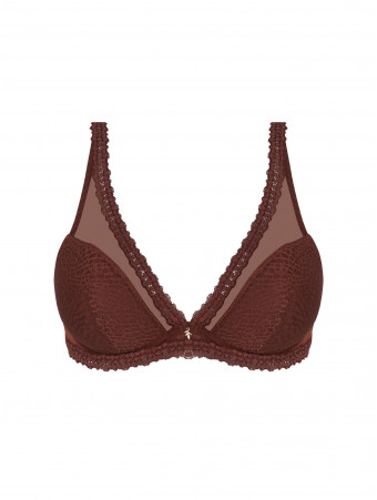 antigel Soutien-gorge 1/2 mousse cappuccino EXQUISE EN DENTELLE