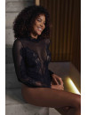MARJOLAINE Body en maille et dentelle BONNIE