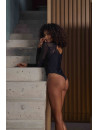 MARJOLAINE Body en maille et dentelle BONNIE