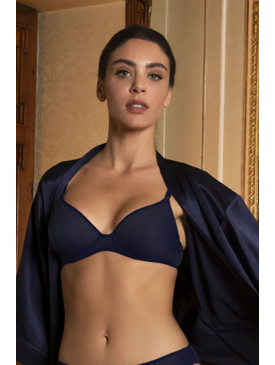 lise charmel Non wired bra blue REVELATION BEAUTE