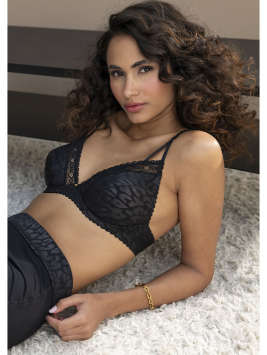 antigel Triangle underwired bra SENSUALITE FAUVE