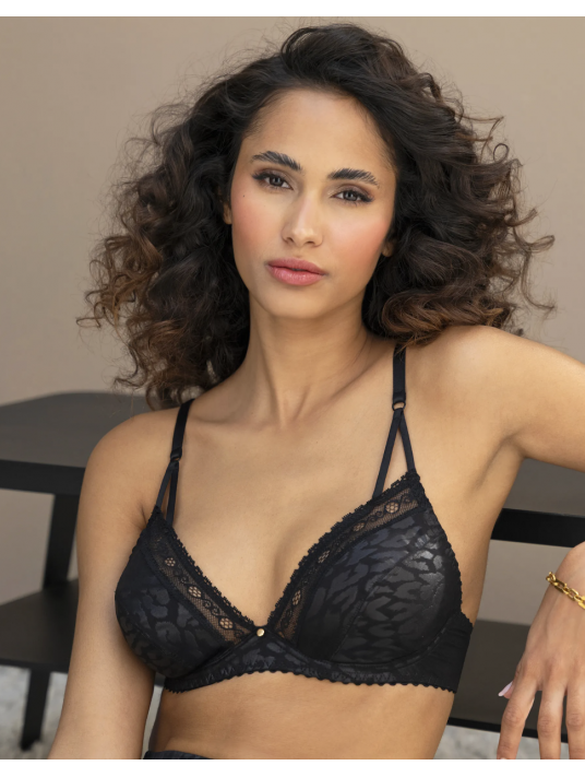 antigel Triangle underwired bra SENSUALITE FAUVE