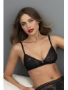 antigel Soutien-gorge sans armatures noir DENTELLE REBELLE