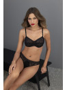antigel Underwired bra black DENTELLE REBELLE