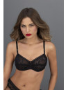 antigel Underwired bra black DENTELLE REBELLE