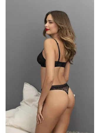 Antigel String noir DENTELLE REBELLE