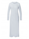 Hanro Chemise de nuit coton blue MALENA