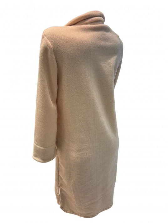 Pilus Fleece beige dressing gown TINAEL