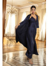 Lise Charmel Déshabillé long marineECLAT COUTURE