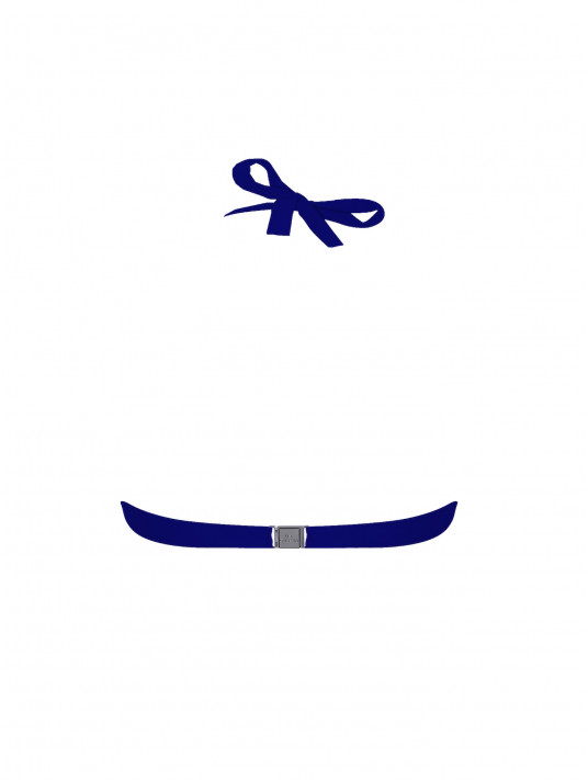 LISE CHARMEL Triangle outremer AJOURAGE COUTURE