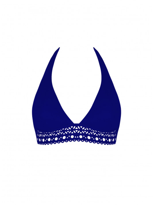 LISE CHARMEL Triangle outremer AJOURAGE COUTURE