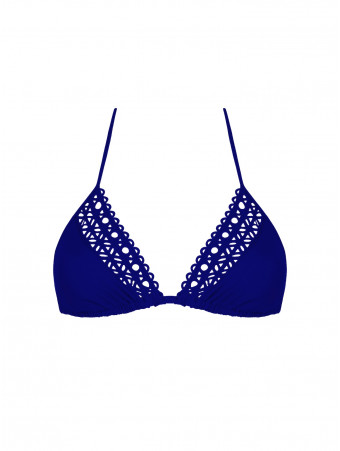LISE CHARMEL Padded triangle bra outremer AJOURAGE COUTURE
