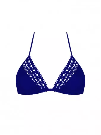 LISE CHARMEL Padded triangle bra outremer AJOURAGE COUTURE