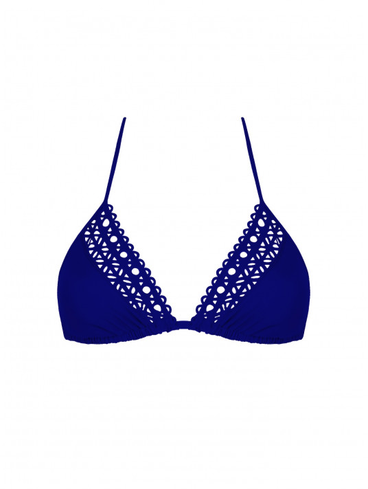 LISE CHARMEL Padded triangle bra outremer AJOURAGE COUTURE