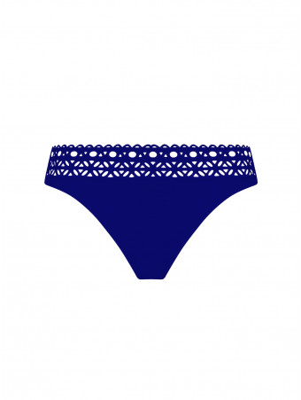 LISE CHARMEL Slip taille basse outremer  AJOURAGE COUTURE