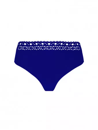 LISE CHARMEL Slip haut outremer AJOURAGE COUTURE