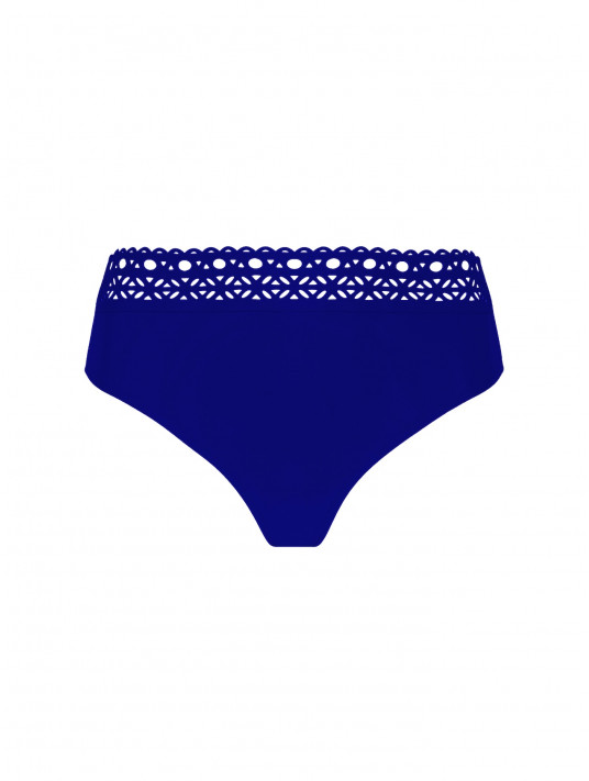 LISE CHARMEL Slip haut outremer AJOURAGE COUTURE