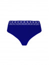 LISE CHARMEL Slip haut outremer AJOURAGE COUTURE
