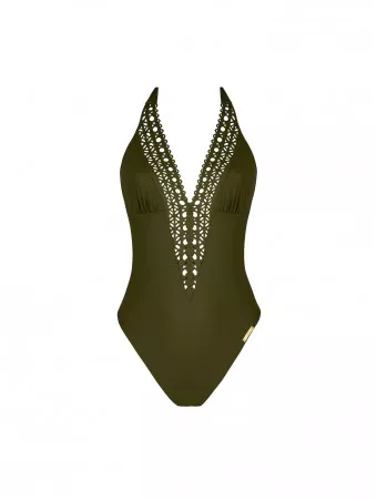 LISE CHARMEL Maillot 1 pièce nageur avocat AJOURAGE SEDUCTION