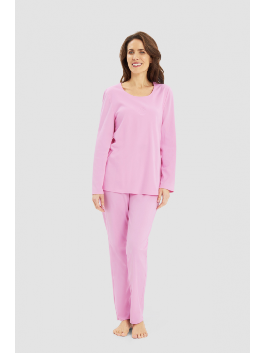feraud Pyjama 100% coton rose vif HIGH CLASS