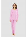 feraud Long sleeved cotton Pyjamas pink HIGH CLASS
