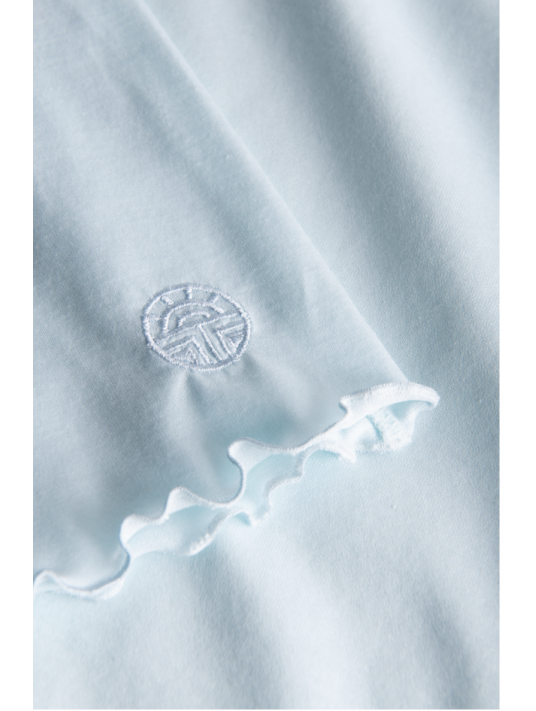 Feraud Short-sleeved nightgown blue COTTON