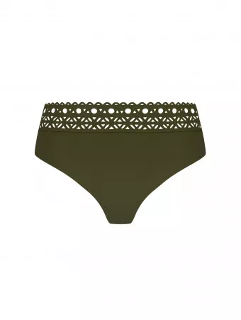 Lise Charmel High bikini brief green avocado AJOURAGE COUTURE